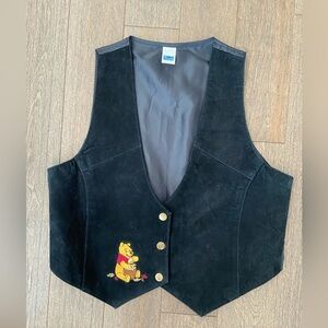 Vintage Disney‎ Winnie the Pooh embroidered vest size small/medium